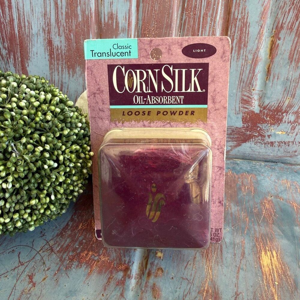 Vintage Corn Silk Oil-Absorbent Loose Powder Classic Translucent Light Sealed Ne